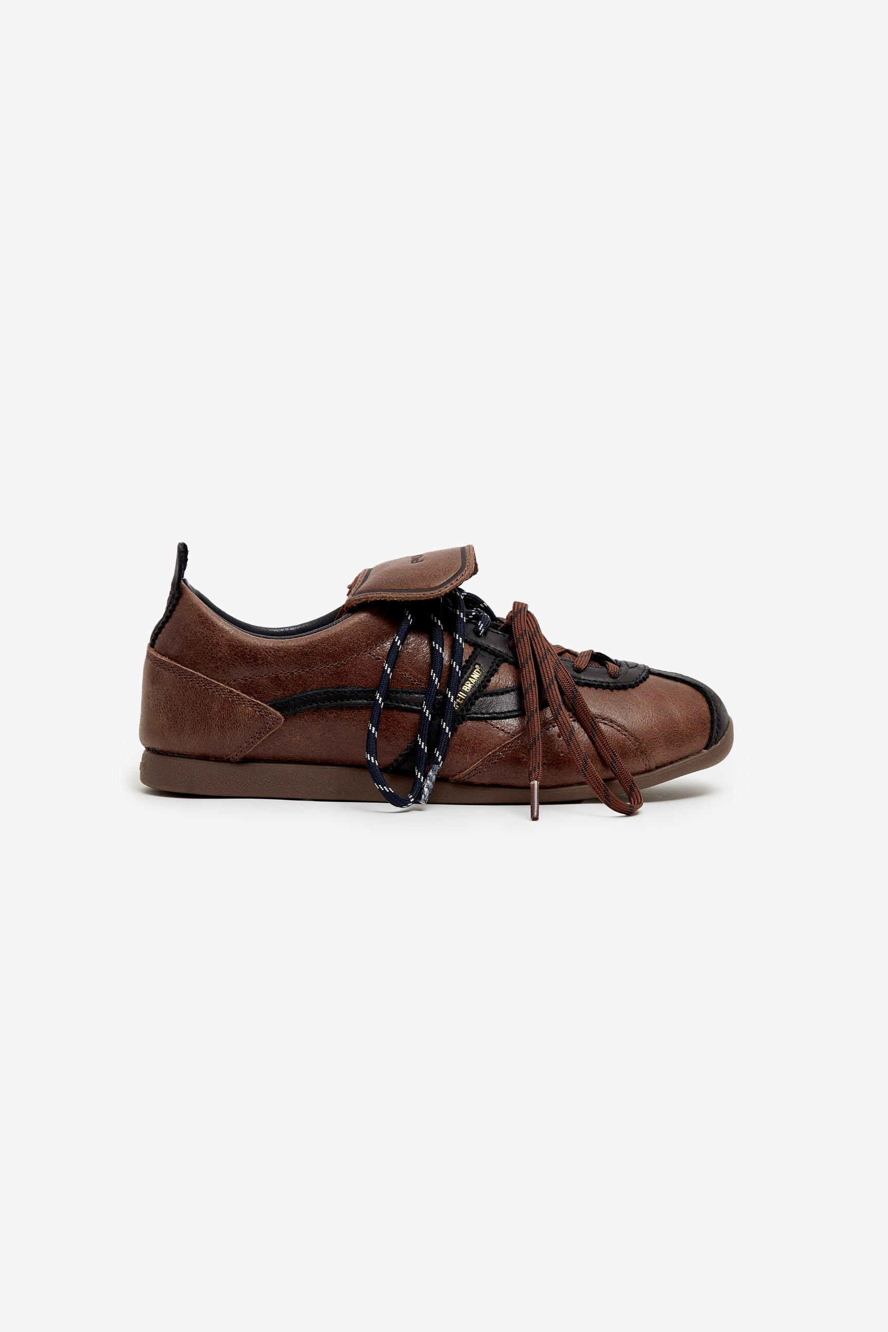 GEMINI LEATHER BROWN NAVY WO – Pompeii