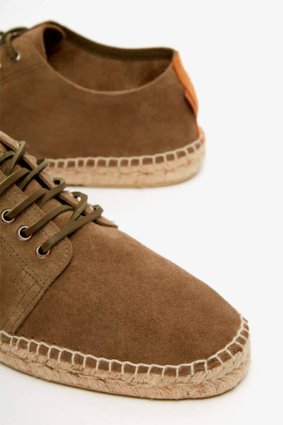 HIGBY JUTE SUEDE KHAKI