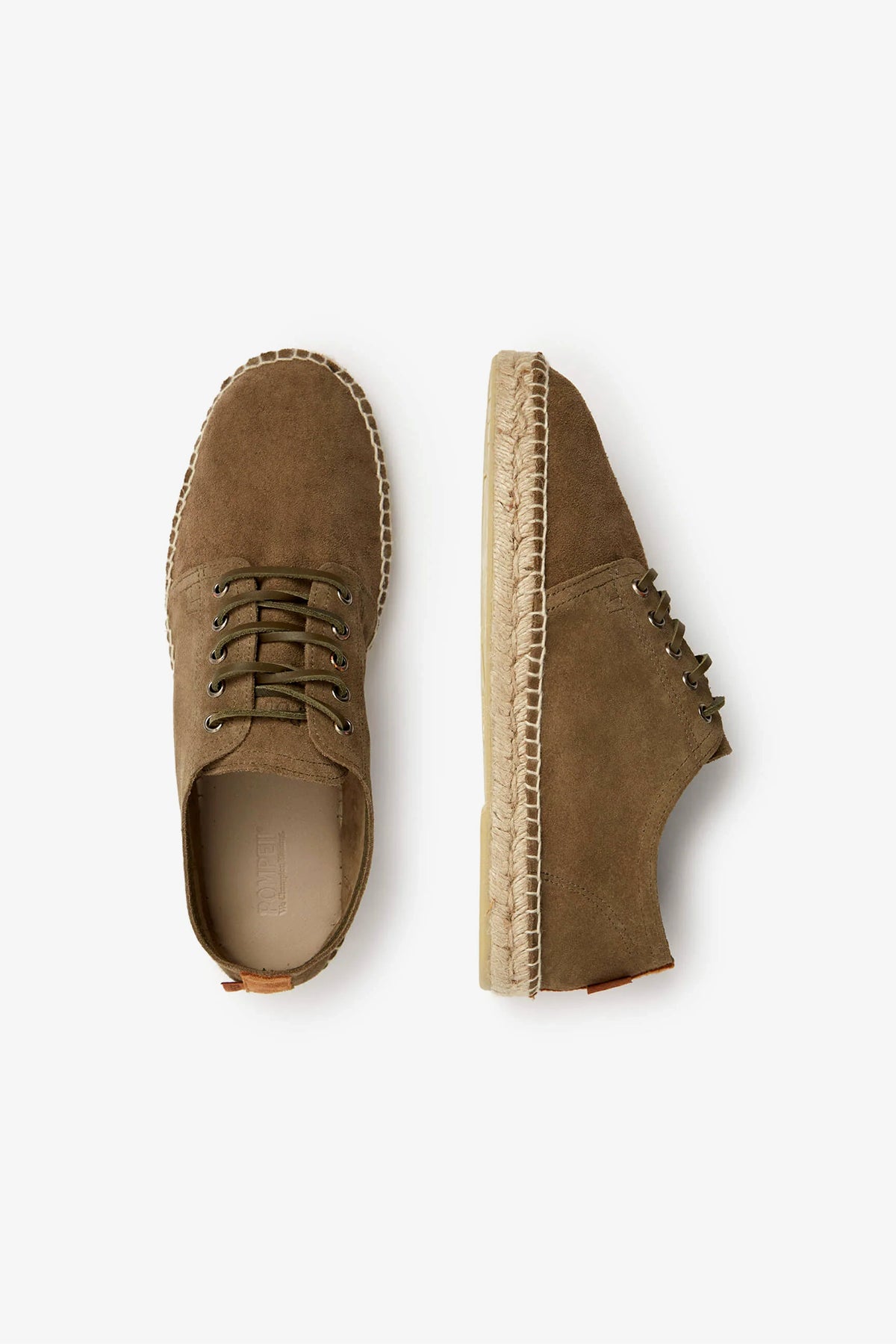 HIGBY JUTE SUEDE KAKI