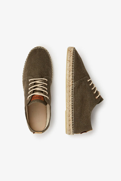 HIGBY JUTE CANVAS KHAKI