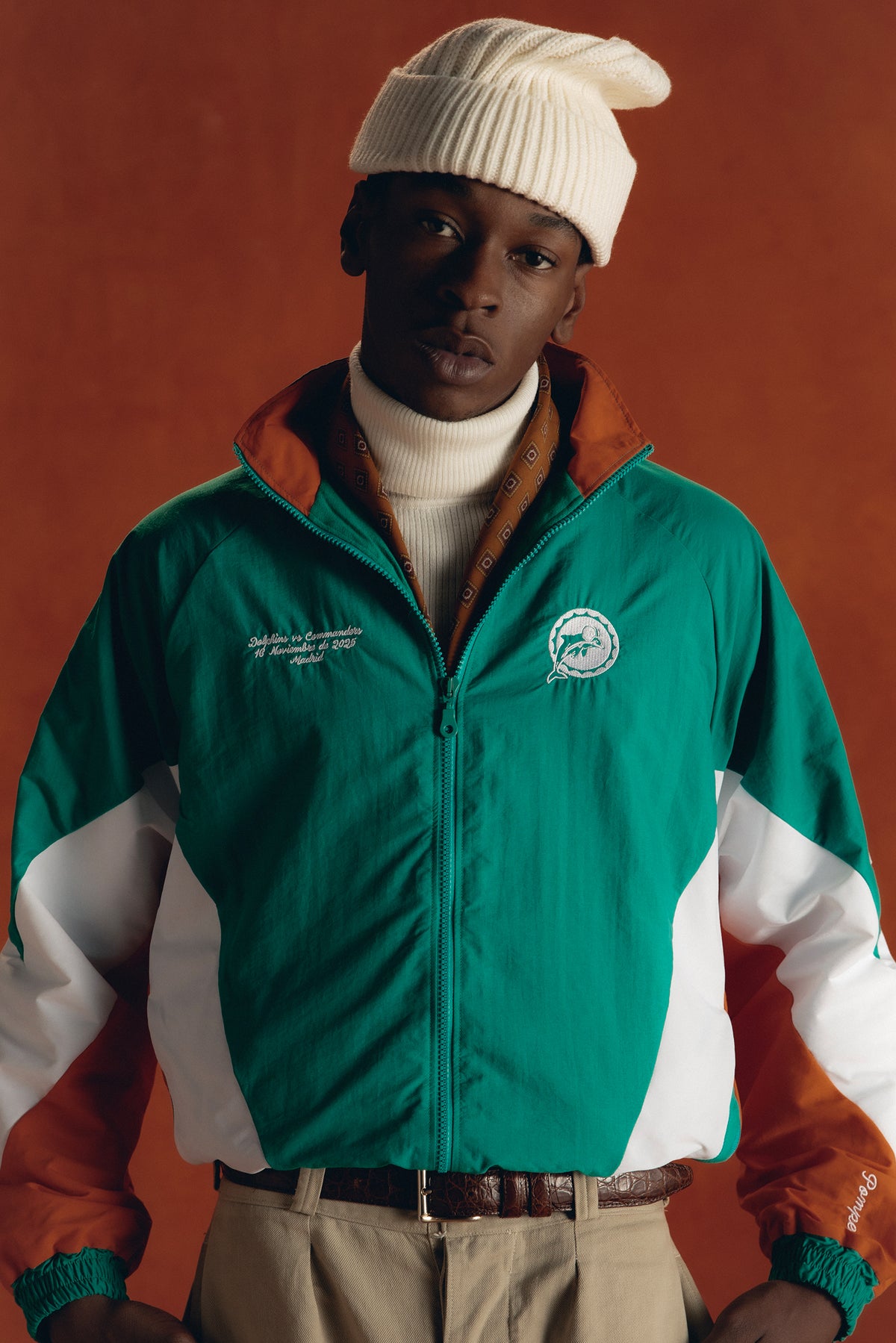 MIAMI DOLPHINS TRACK JACKET