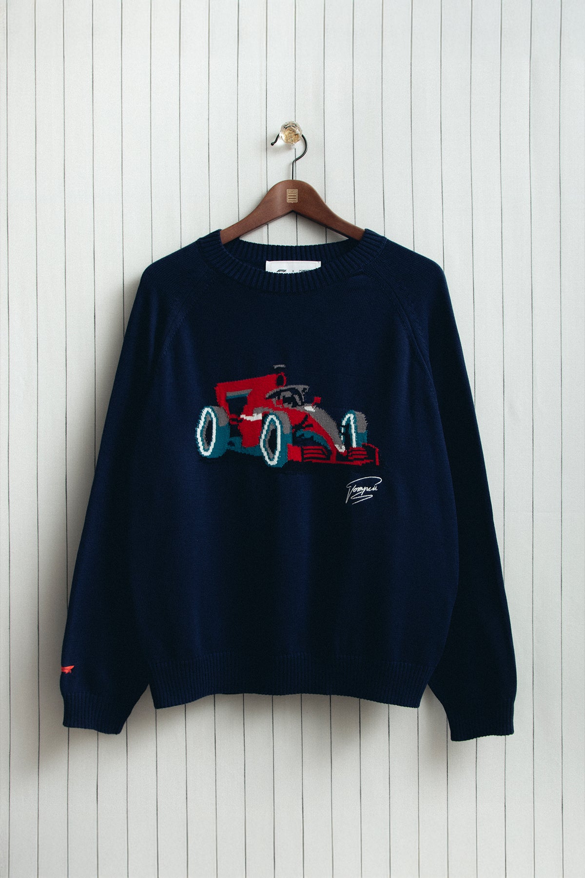 RACING KNIT JUMPER
