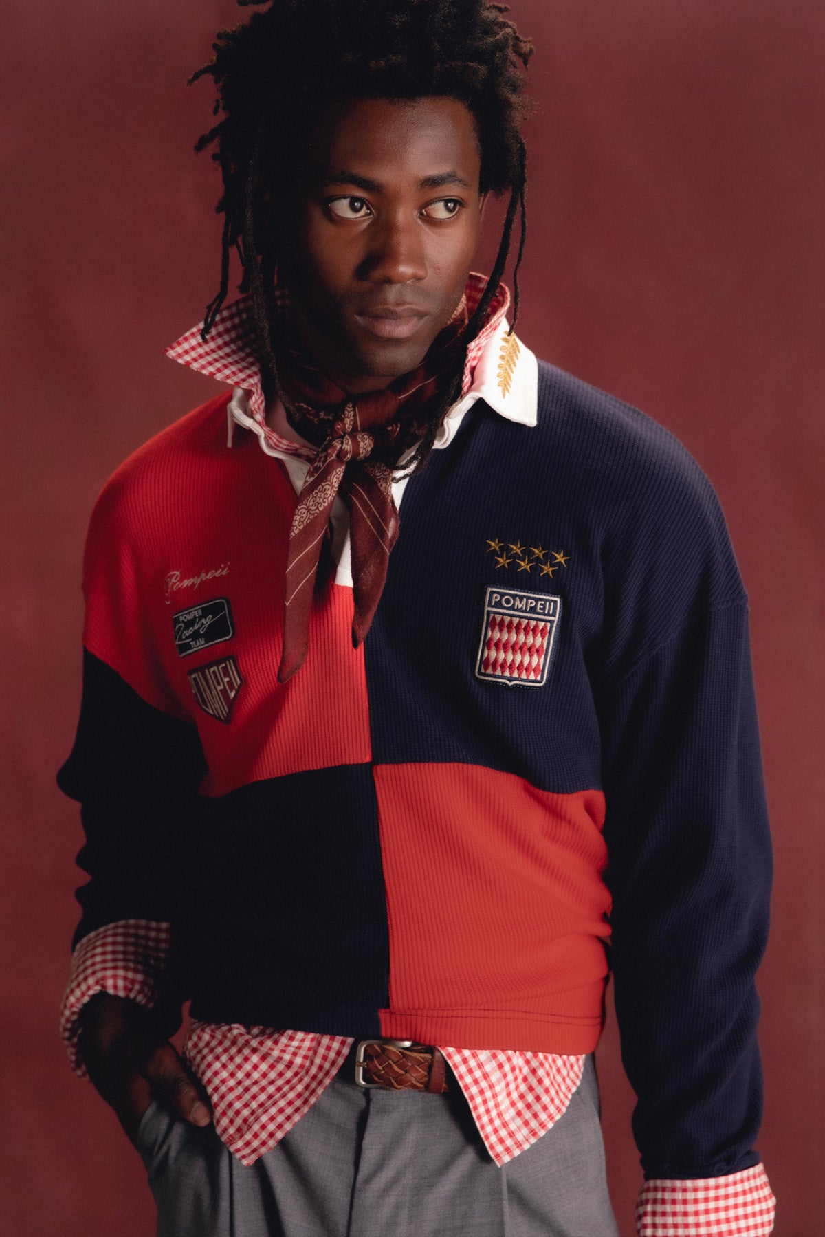 RACING POLO SWEAT