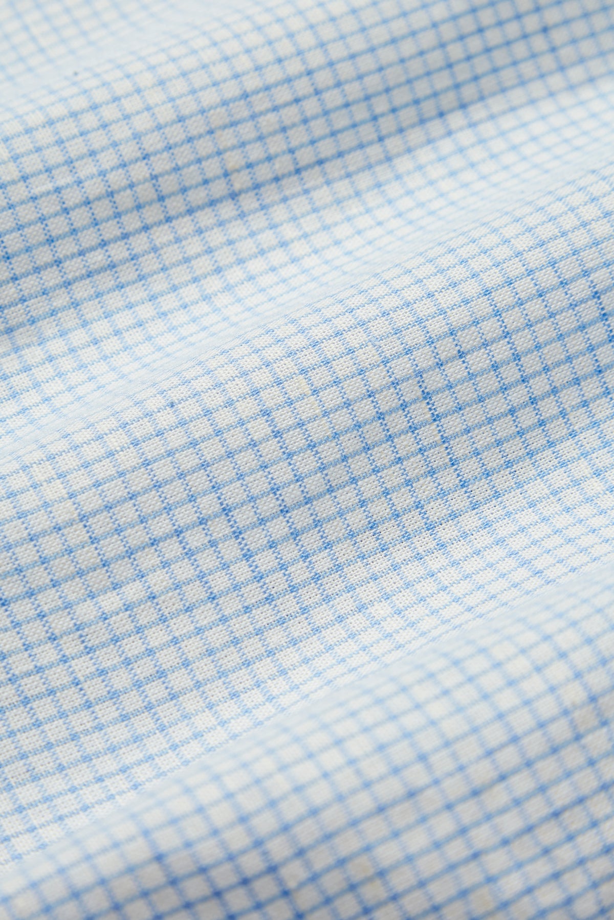 ESSENTIALS CHECKED BLUE SHIRT