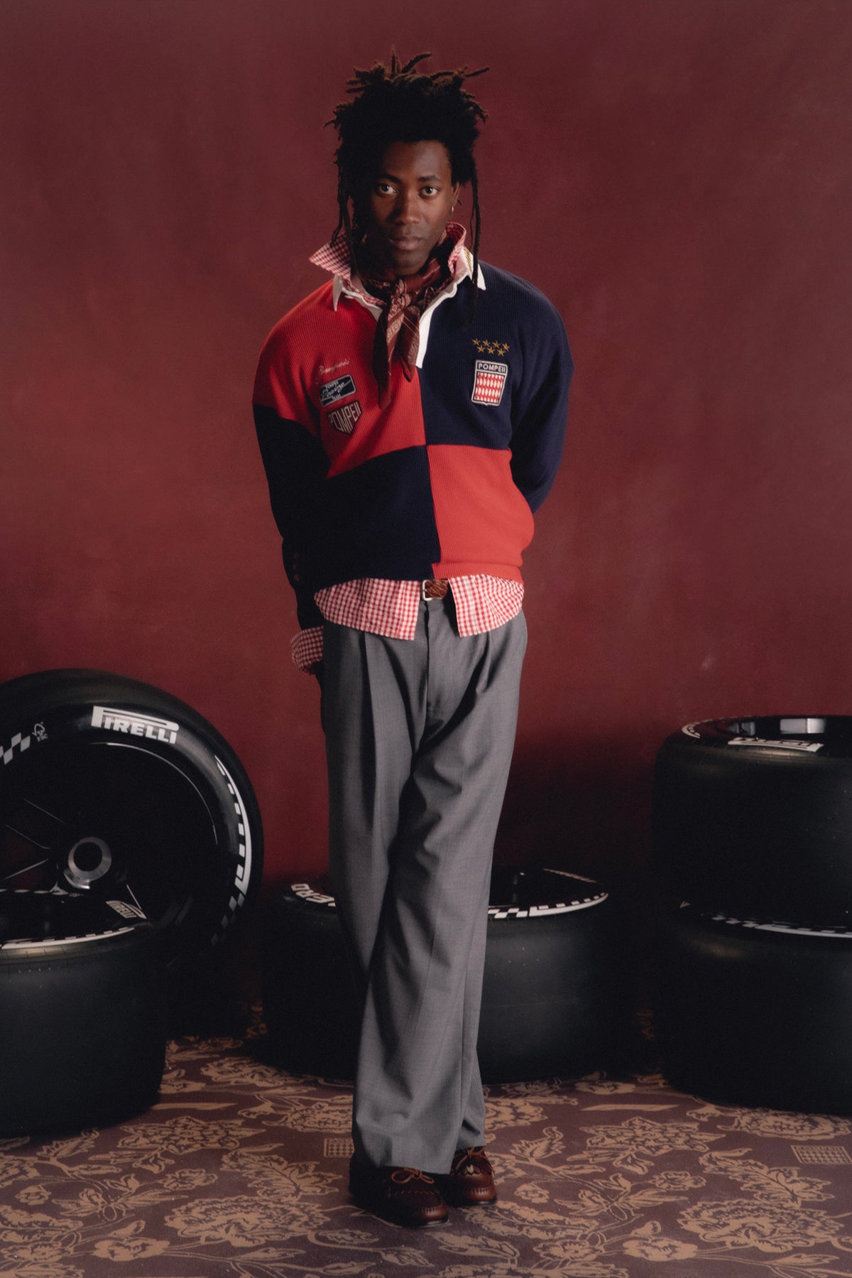 RACING POLO SWEAT