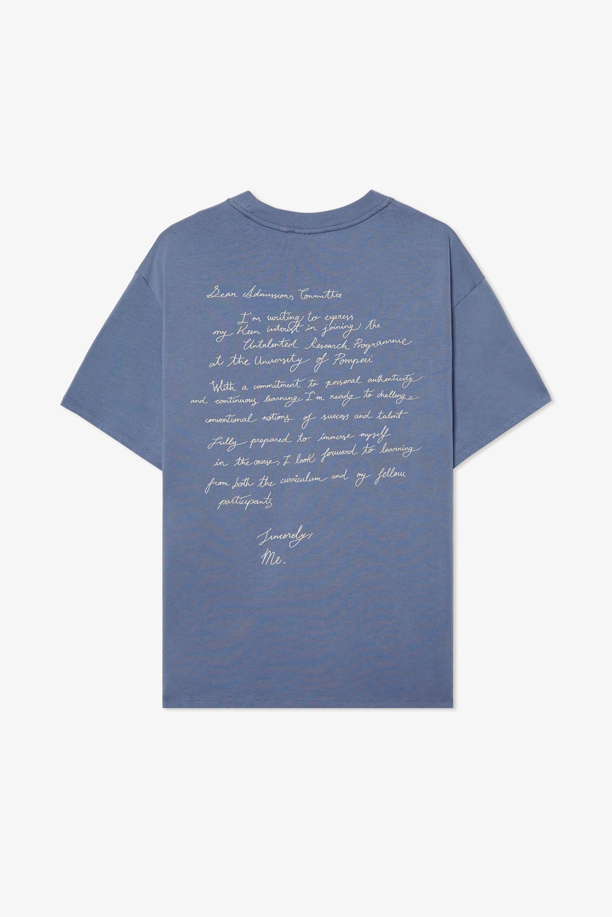 LETTRE D'ADMISSION MARENGO BLUE TEE