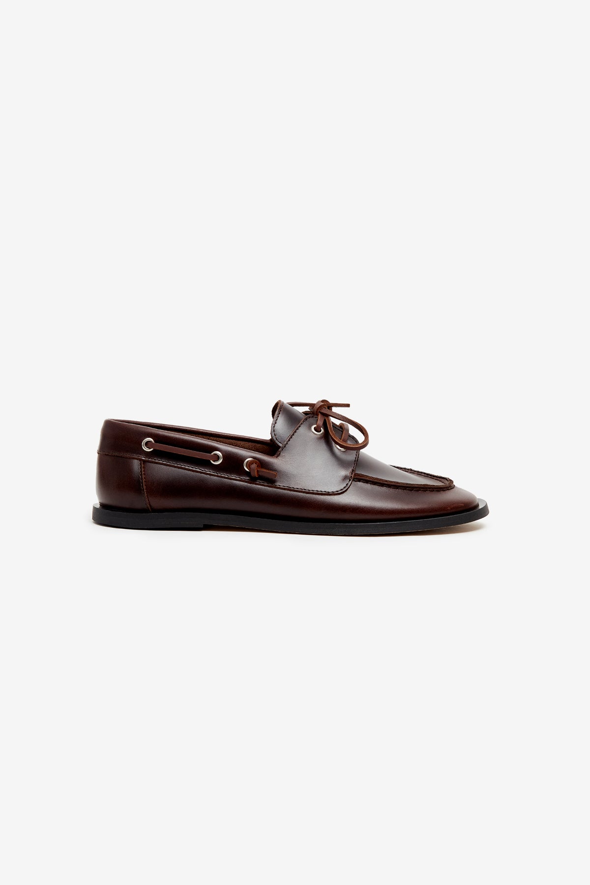 ARIETE LEATHER DARK BROWN