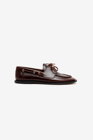 ARIETE LEATHER DARK BROWN