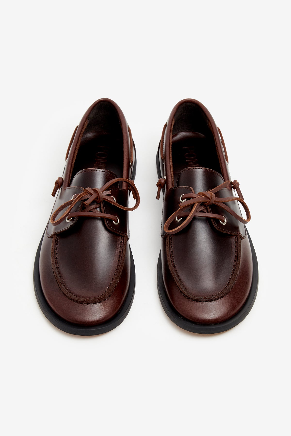 ARIETE LEATHER DARK BROWN