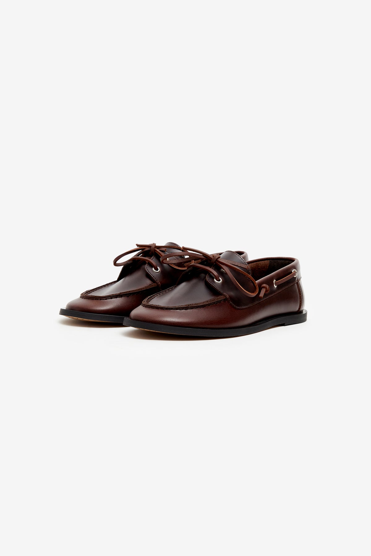 ARIETE LEATHER DARK BROWN