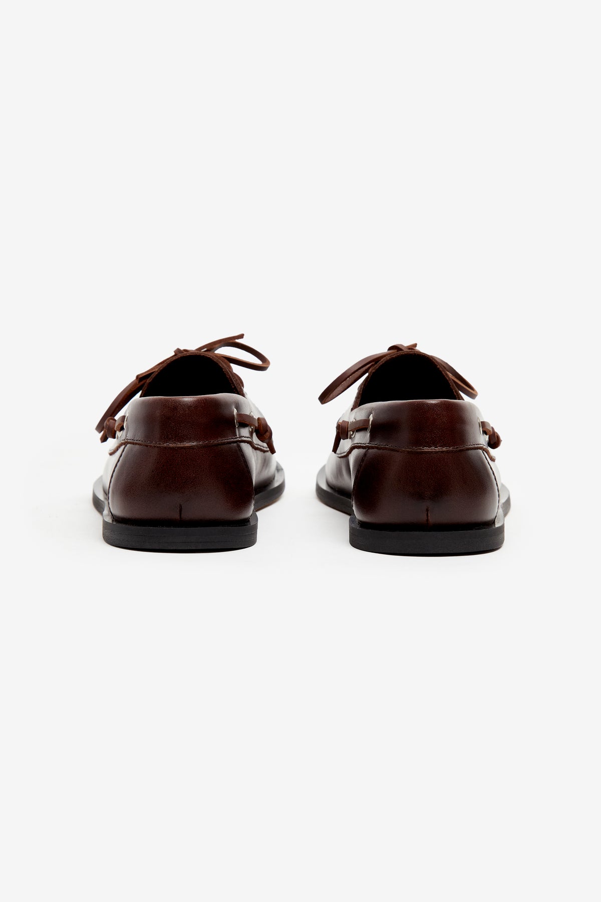 ARIETE LEATHER DARK BROWN