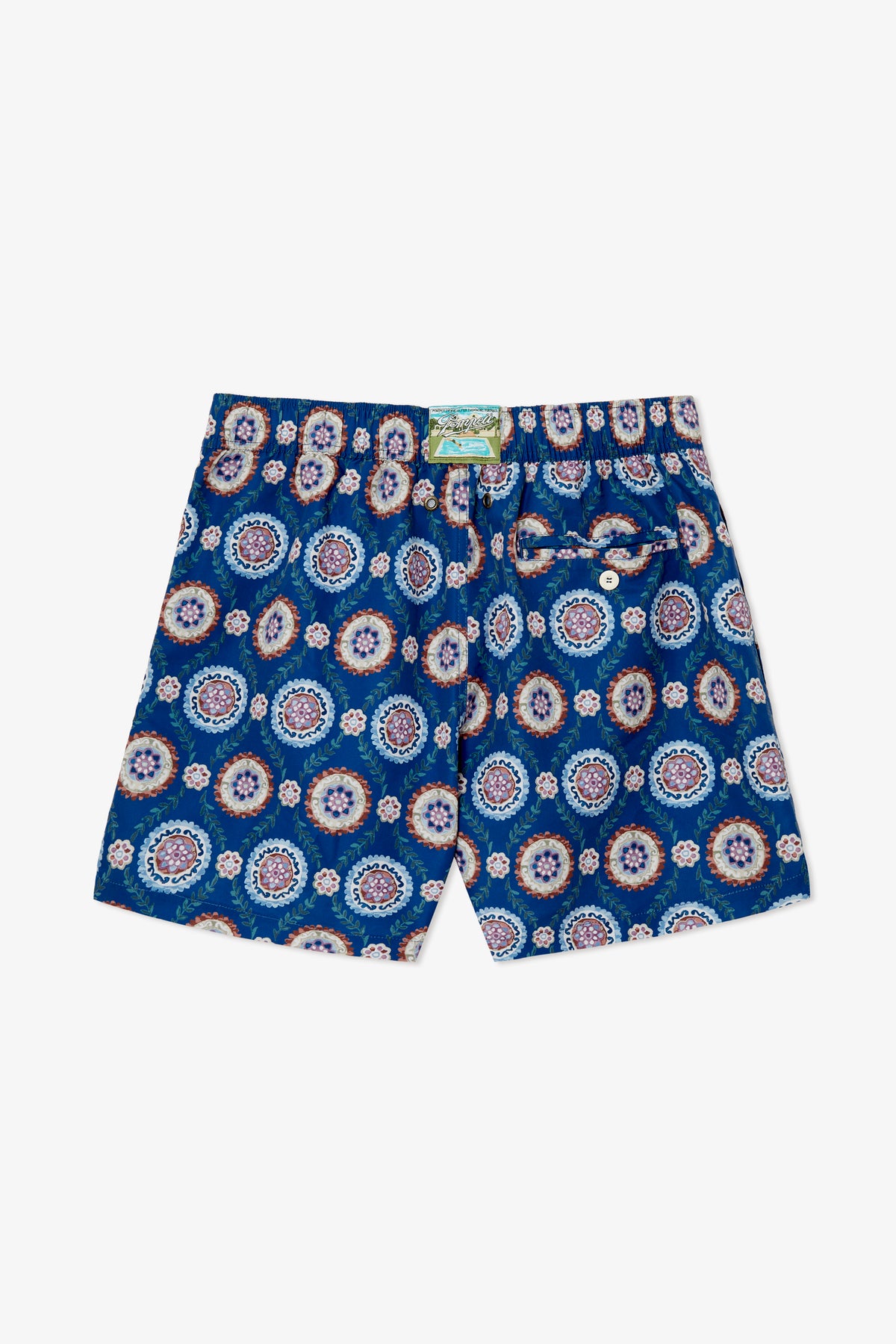 TRAJE DE BAÑO AZULEJO AZUL MARINO