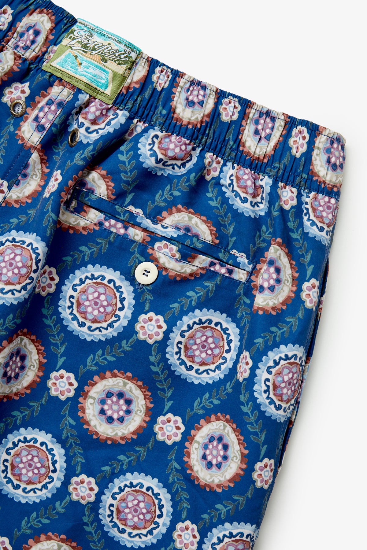 TRAJE DE BAÑO AZULEJO AZUL MARINO