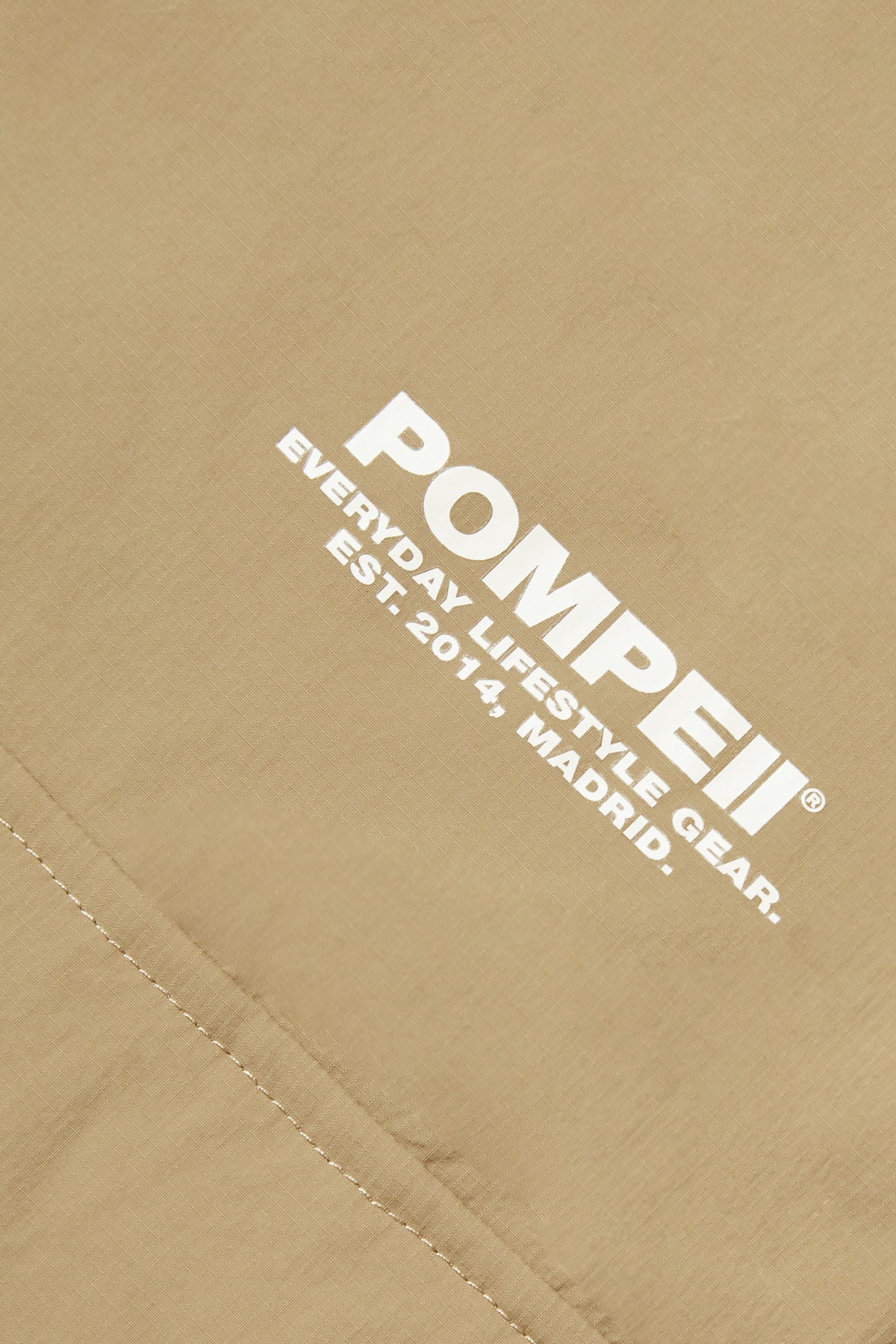 BEIGE PUFFER JACKET