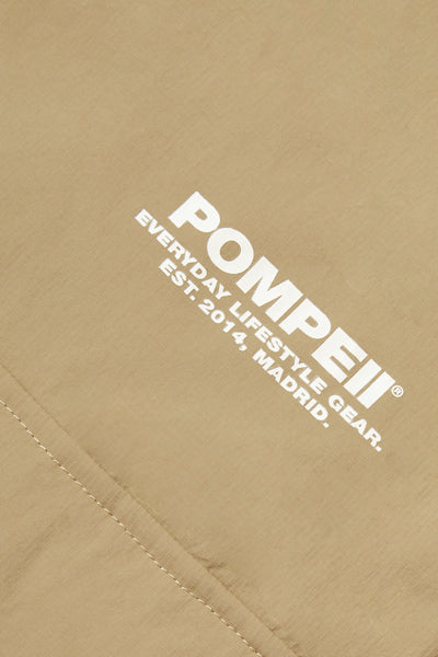 BEIGE PUFFER JACKET