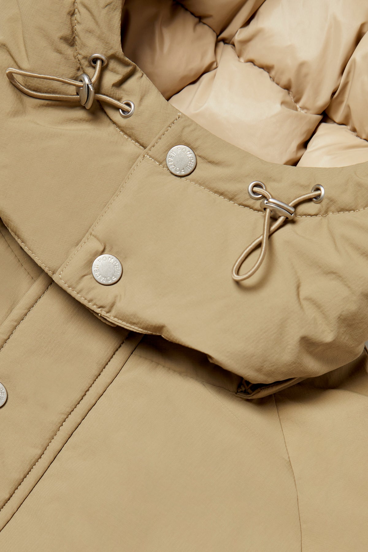 BEIGE PUFFER JACKET