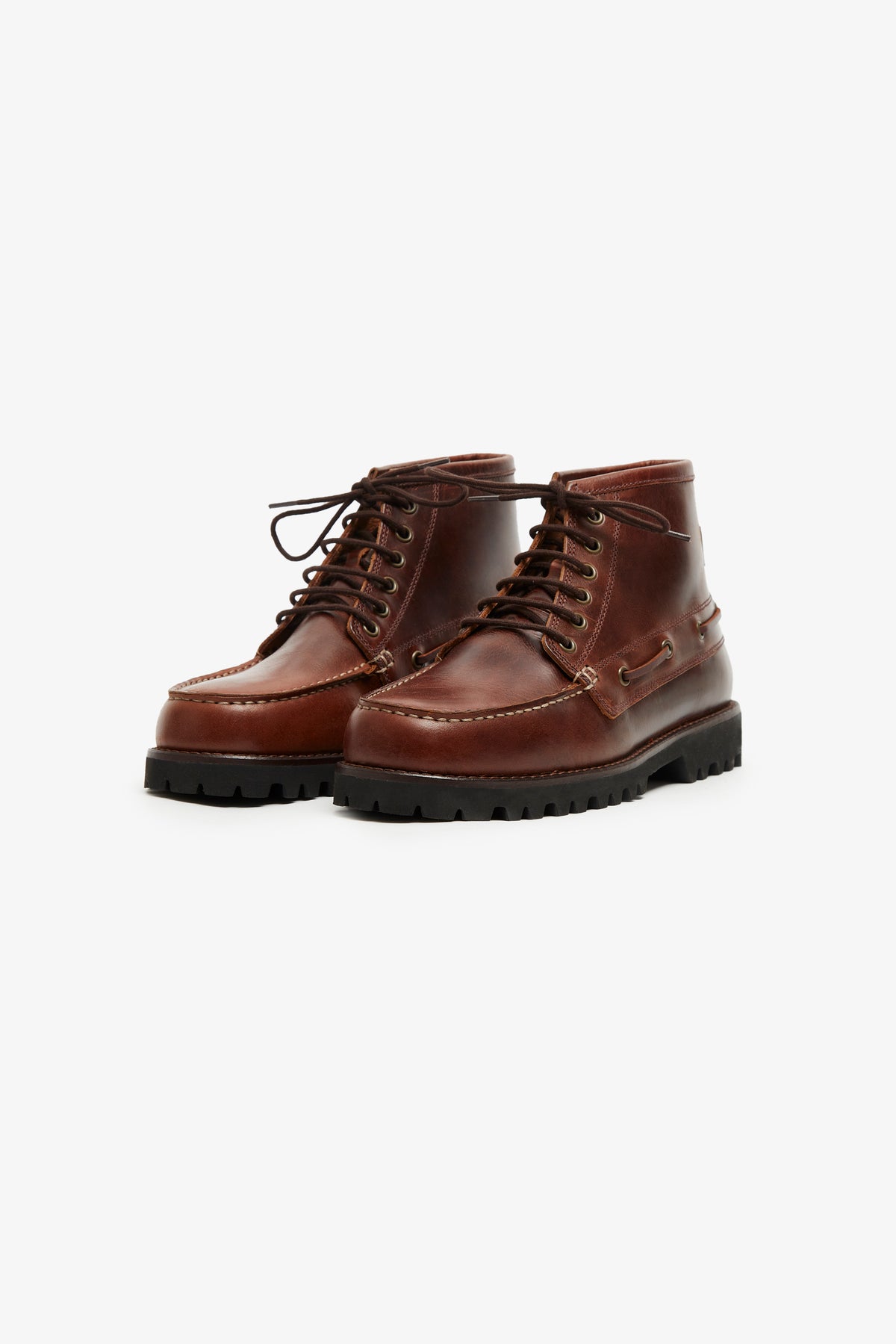 BOTA DE COURO BRISTOL TAN