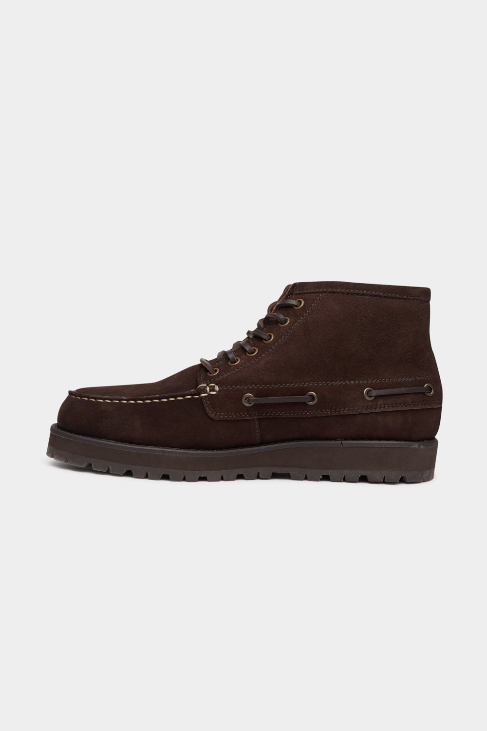 BRISTOL BOOT SUEDE HYDRO DARK BROWN