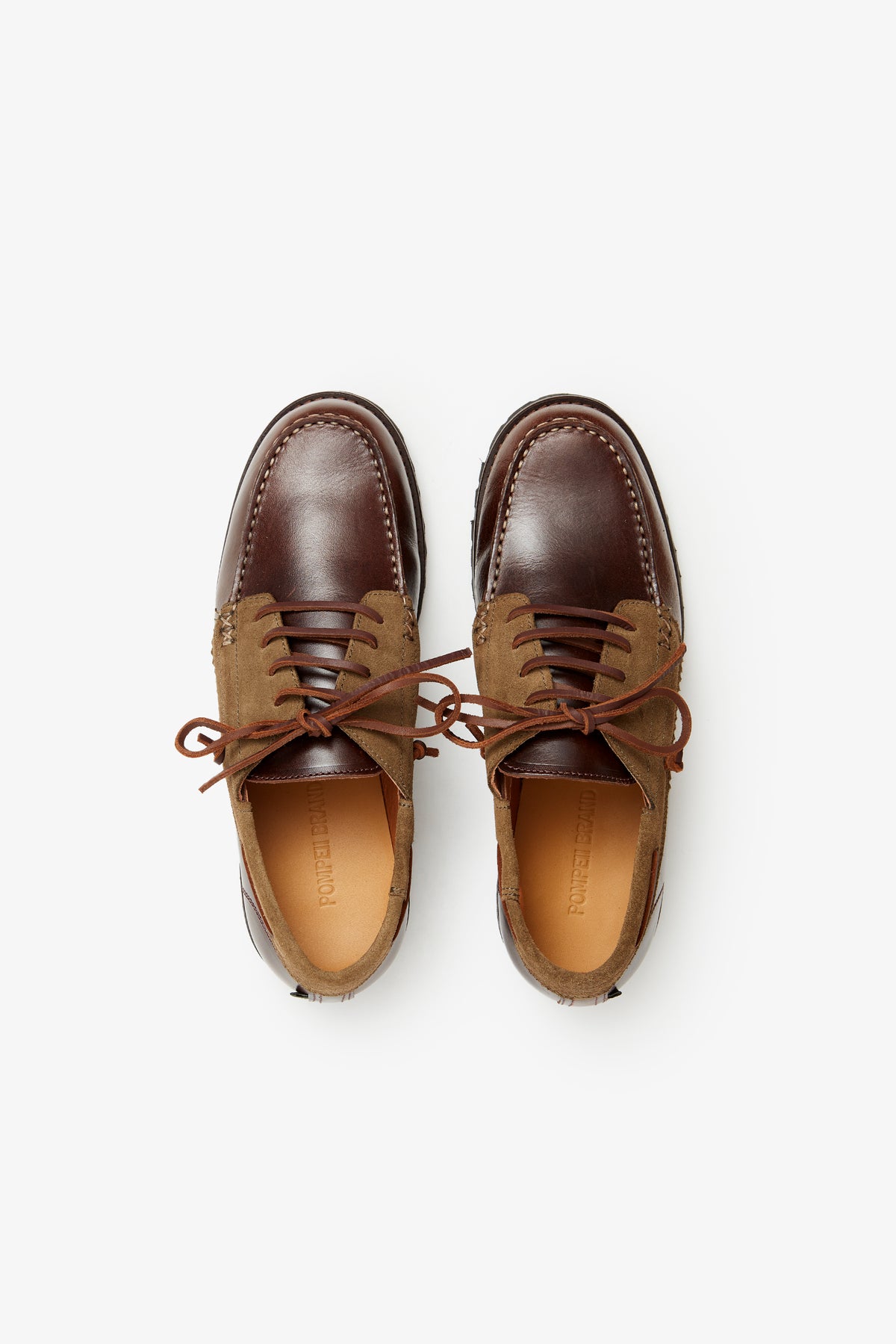 BRISTOL LEATHER BROWN KHAKI - Pompeii