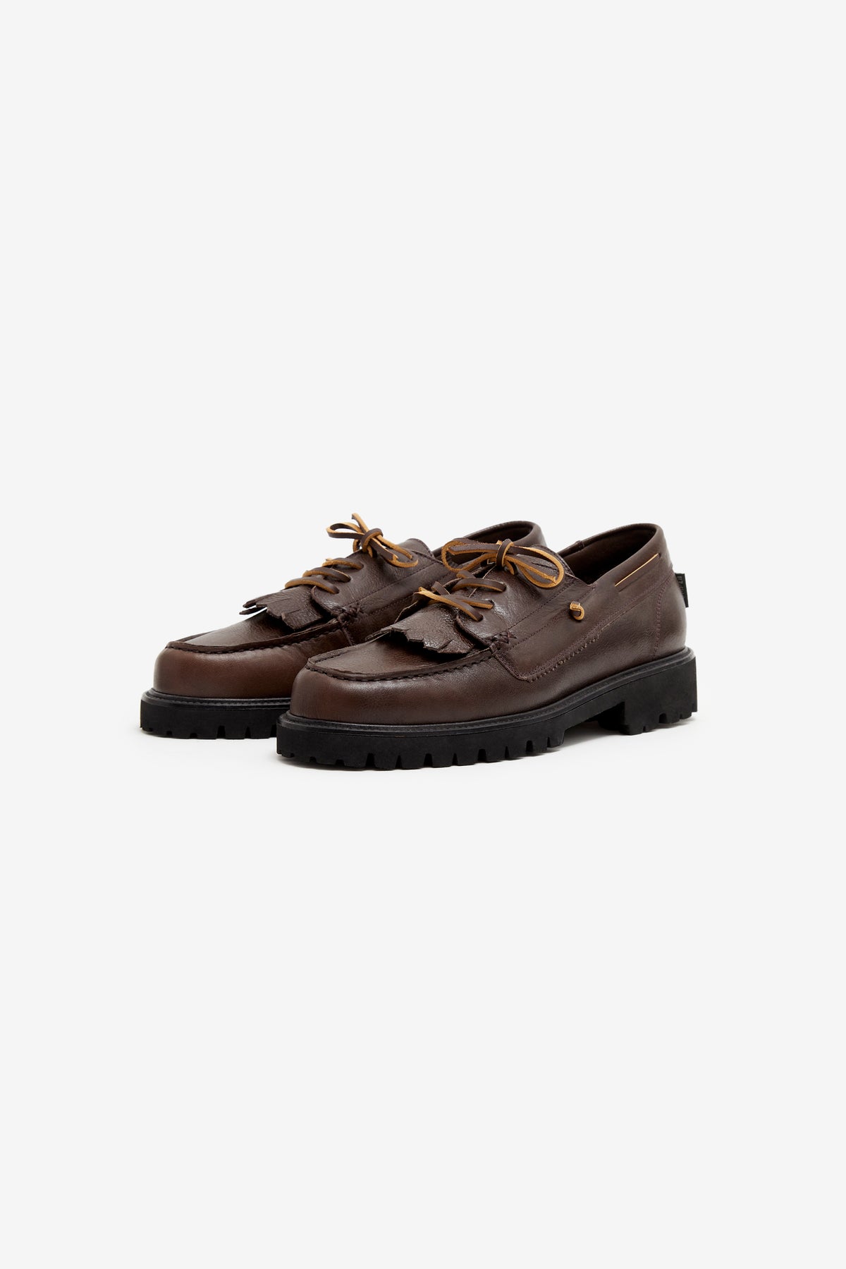 BRISTOL LEATHER GRAINY COFFEE
