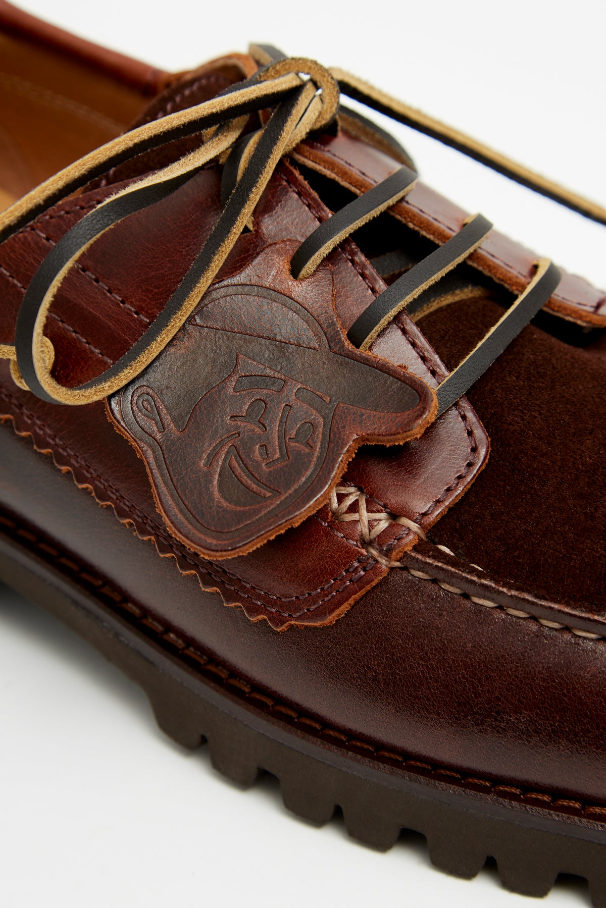 BRISTOL LEATHER MULTI BROWN