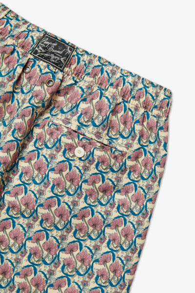 BUTTER FLOWER SWIM TRUNKS