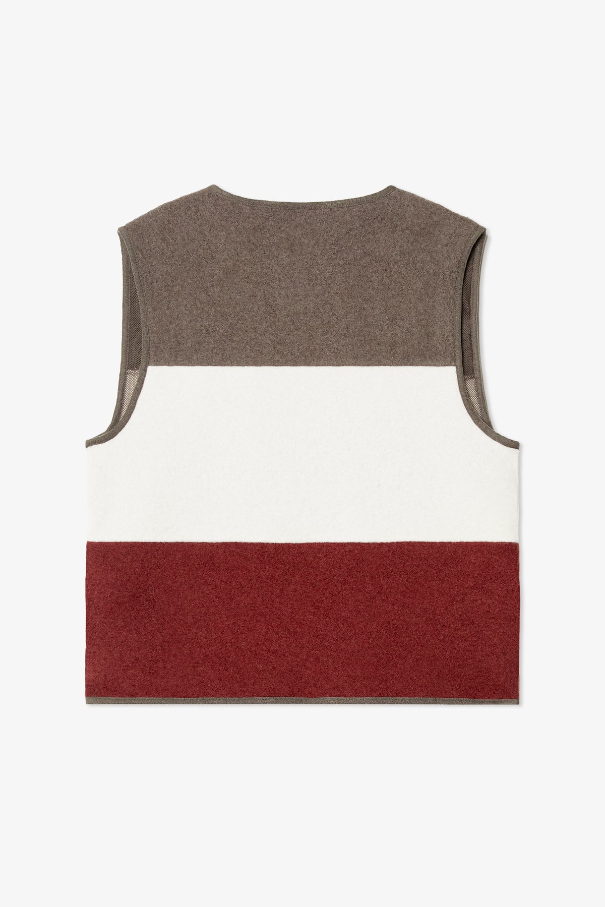COLORBLOCK WOOL VEST