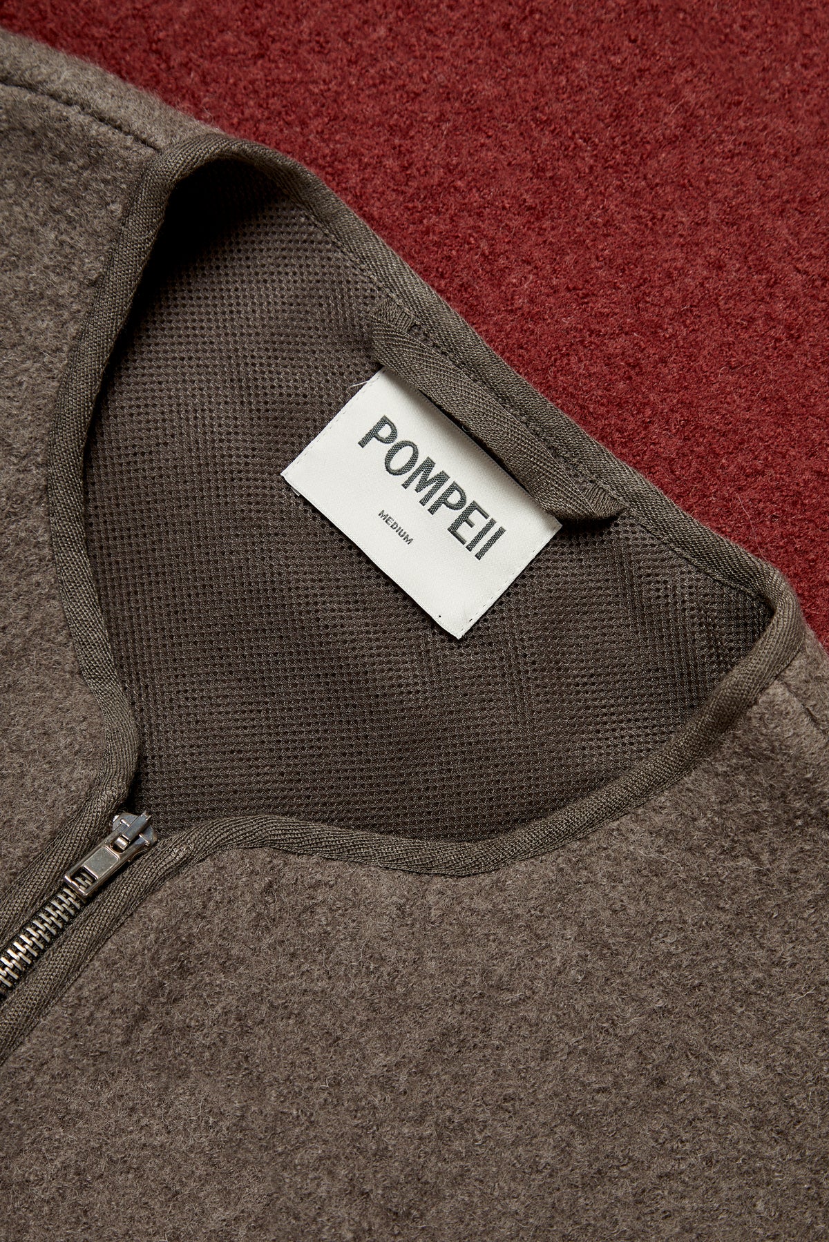 COLORBLOCK WOOL VEST