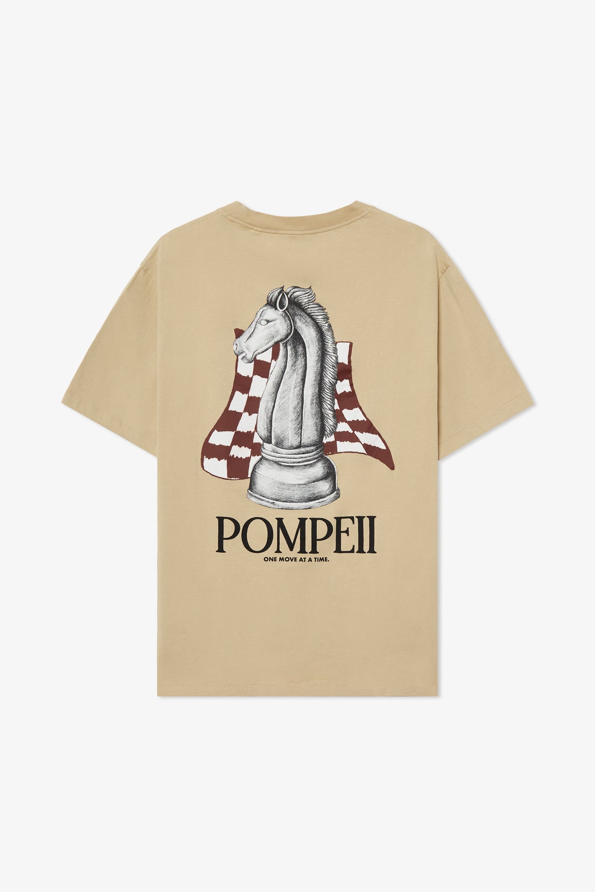 CHESS ALMOND TEE