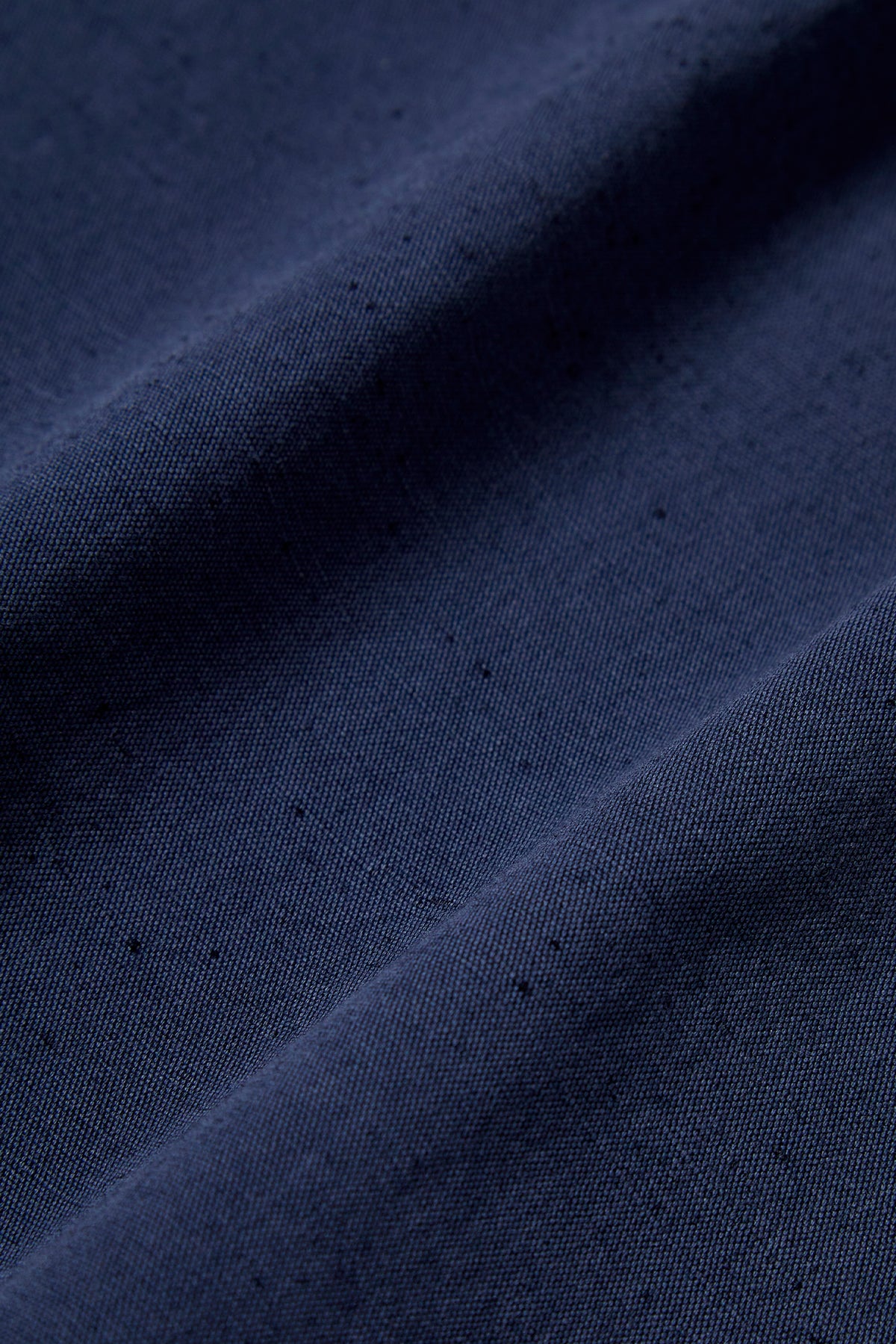 SLUB COTTON CHINO NAVY TROUSER