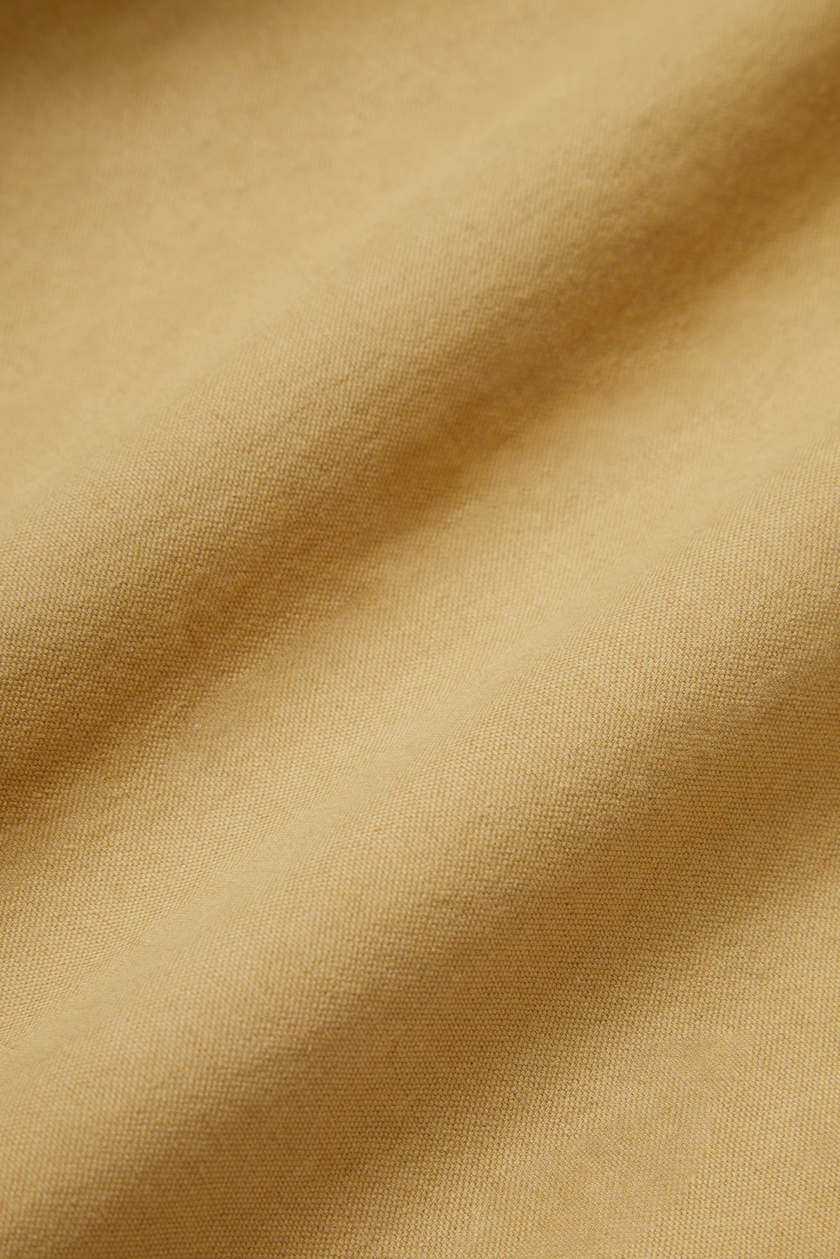 SLUB COTTON CHINO OCHRE TROUSER