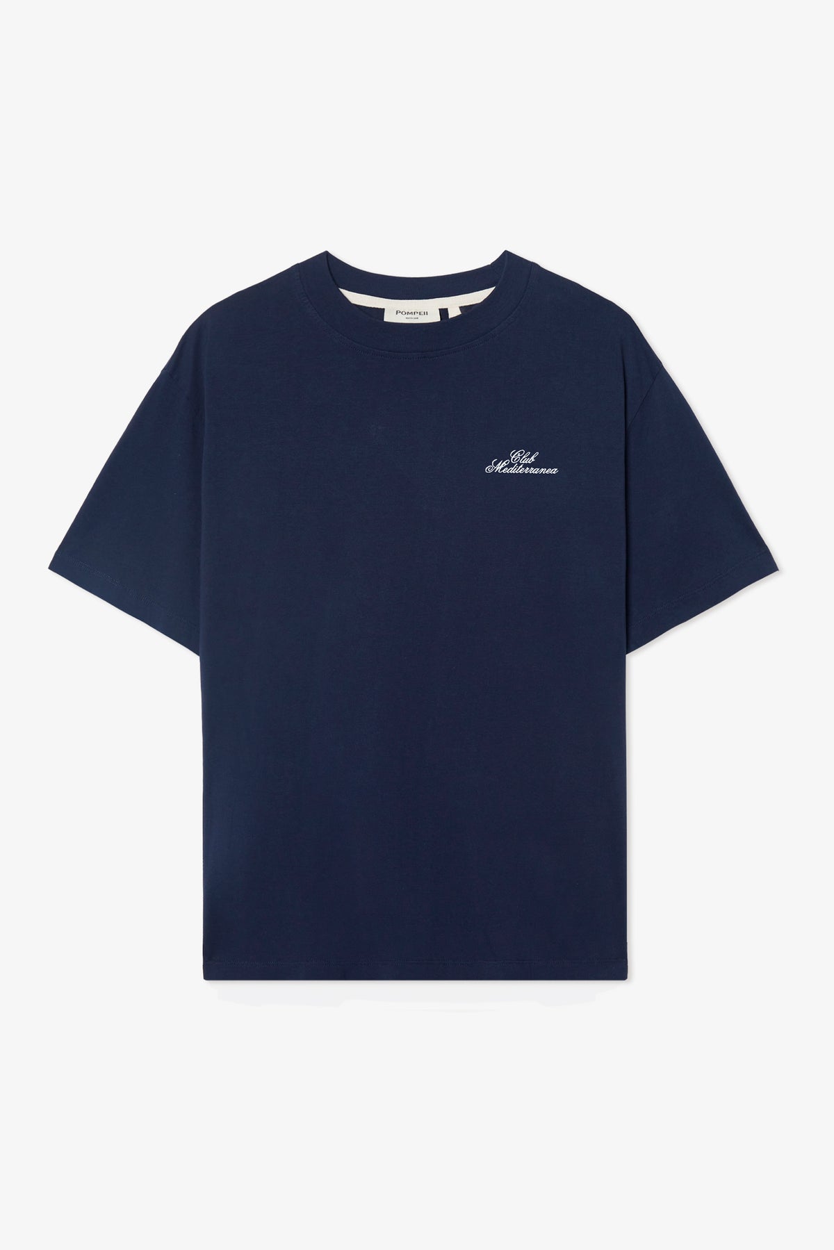 CLUB MEDITERRANEA NAVY BOXY TEE