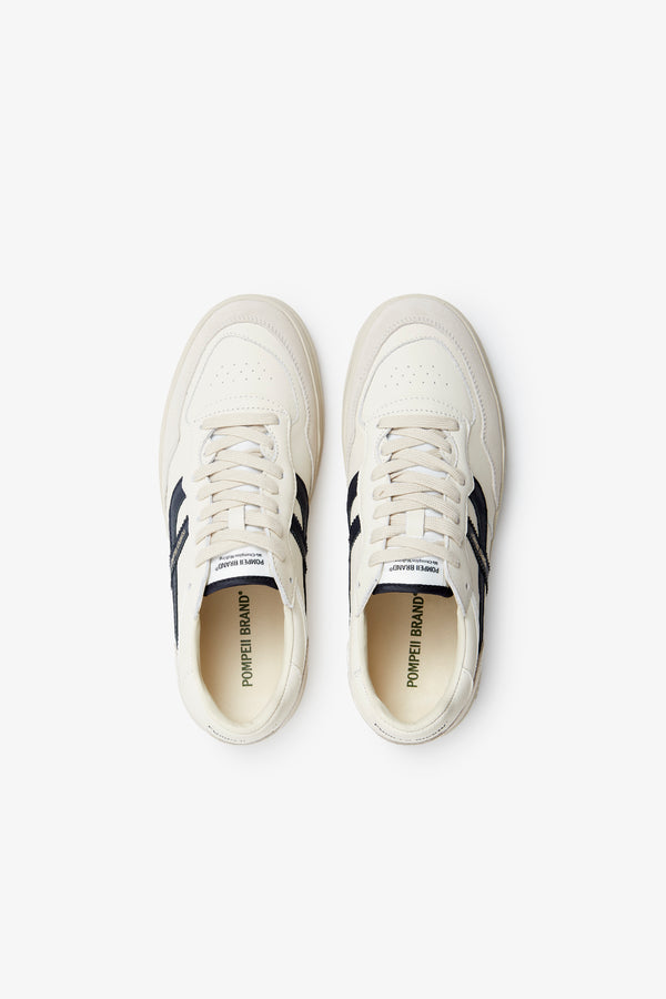 ELAN PIPPA LEATHER ECRU NAVY