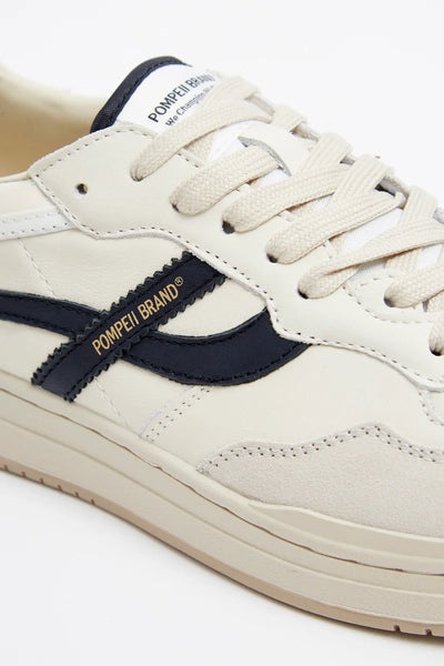 ELAN PIPPA LEATHER ECRU NAVY WO