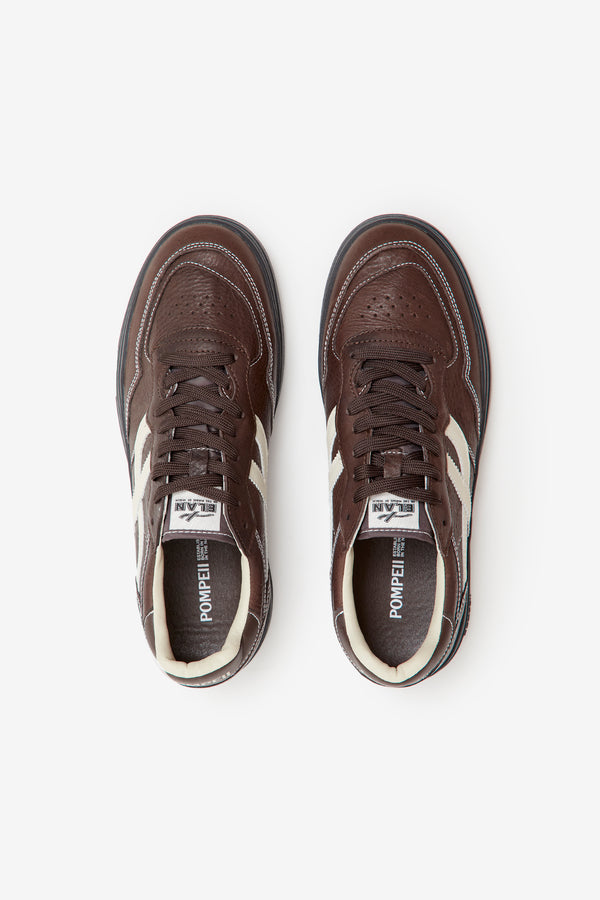 ELAN PIPPA LEATHER COFFEE CREAM