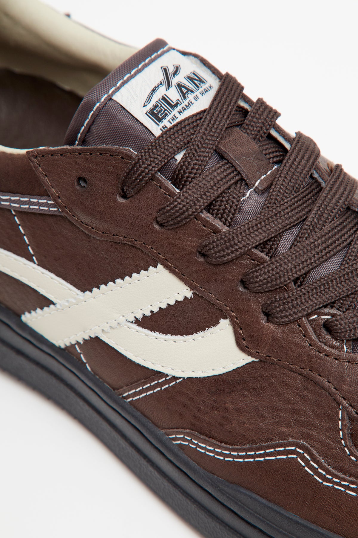 ELAN PIPPA LEATHER COFFEE CREAM