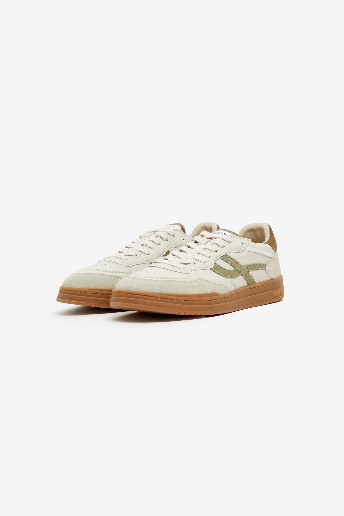 ELAN PIPPA LEATHER ECRU KHAKI TOFFEE