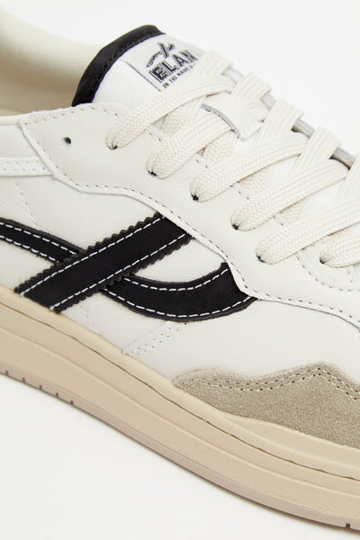 ELAN PIPPA LEATHER OFF WHITE ANTHRACITE