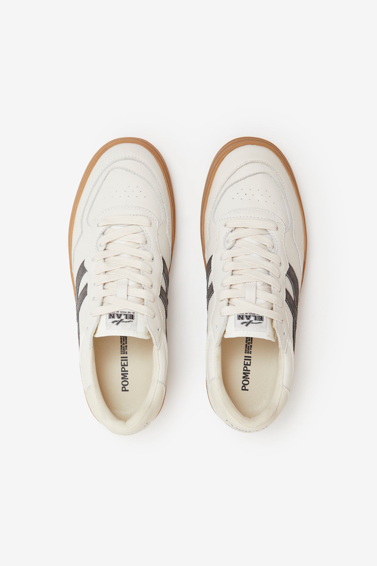 ELAN PIPPA LEATHER OFF WHITE GRANITE GUM