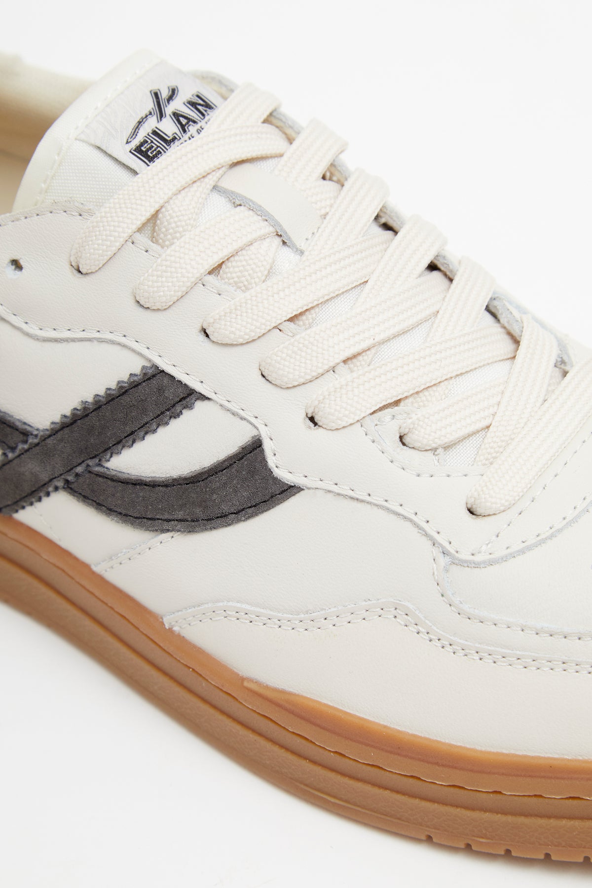 ELAN PIPPA LEATHER OFF WHITE GRANITE GUM