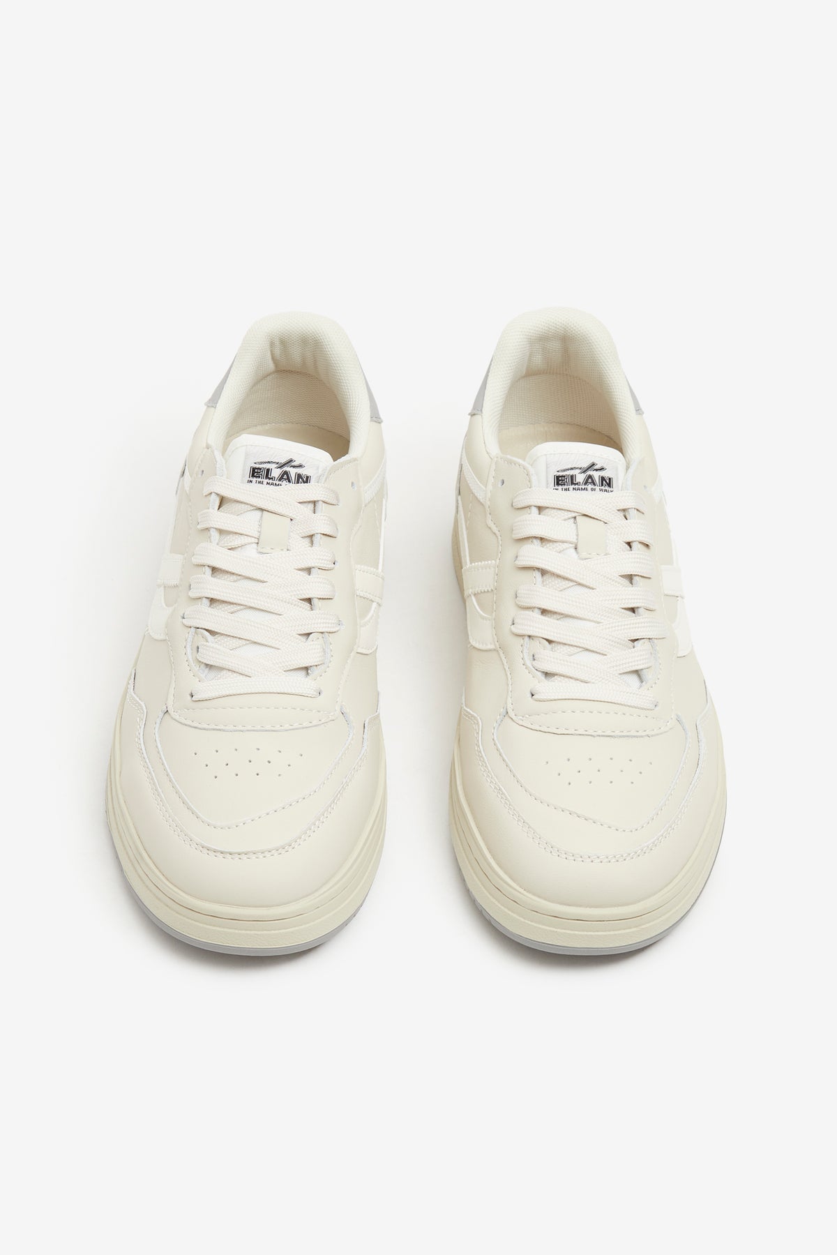 ELAN PIPPA LEATHER VANILLA WHITE