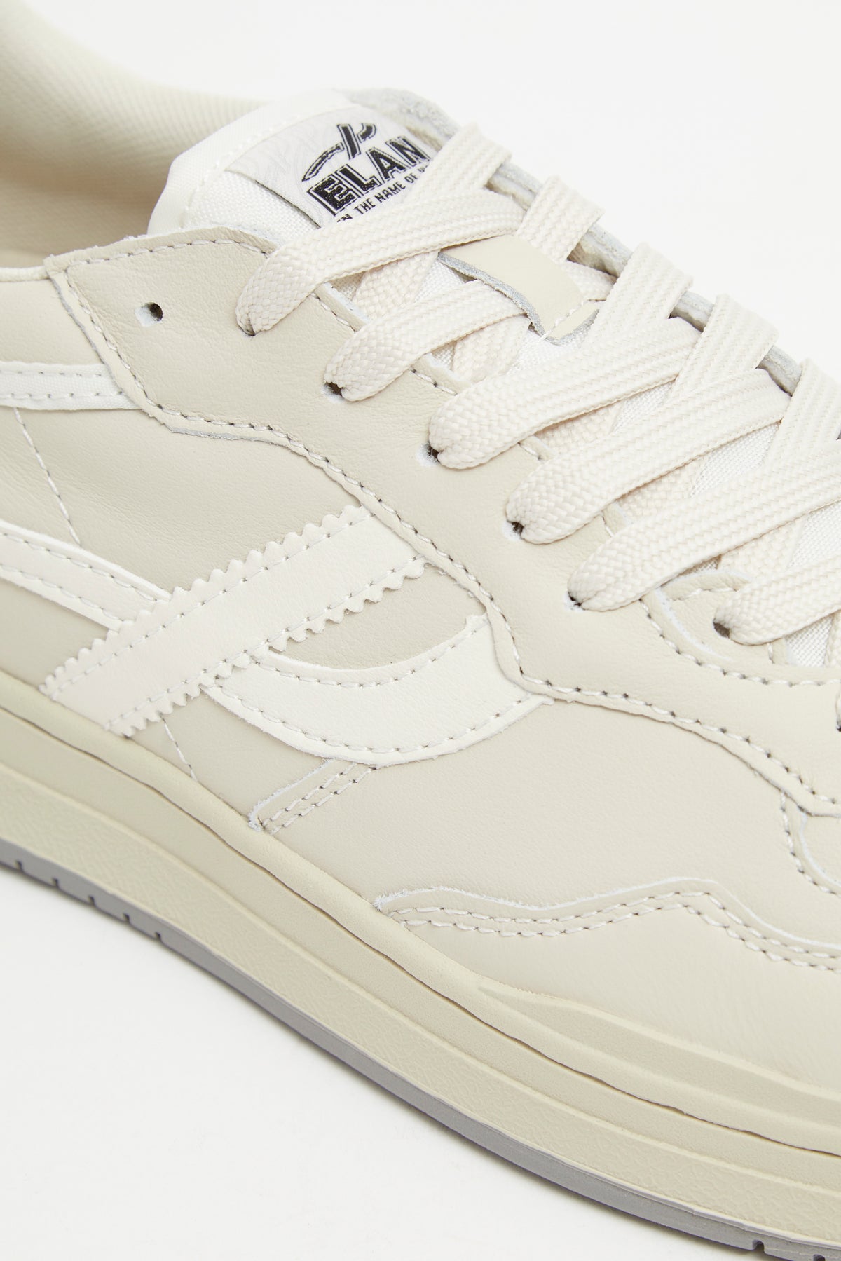 ELAN PIPPA LEATHER VANILLA WHITE