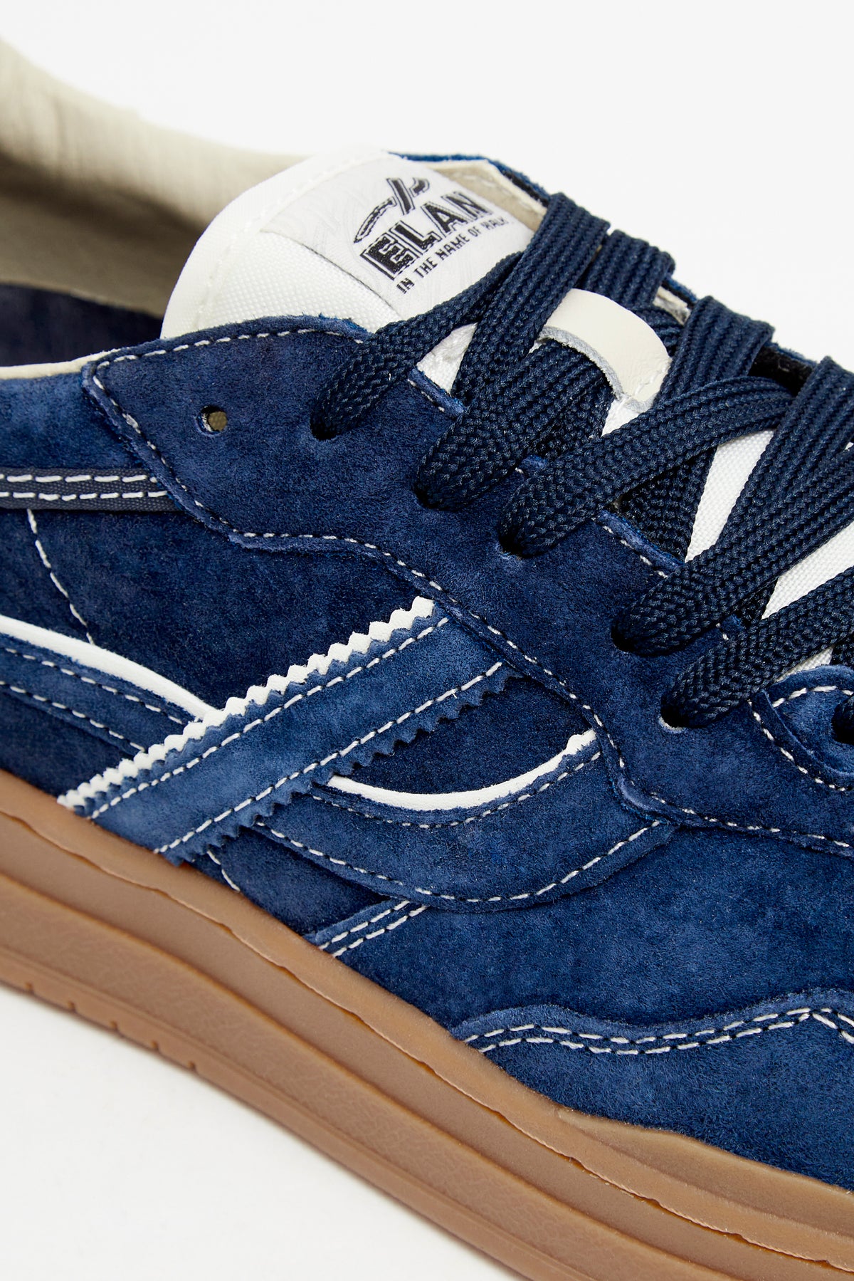 ELAN PIPPA NOBUCK NAVY GUM