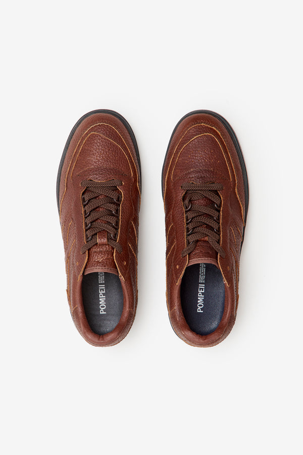 ELAN SAVILE LEATHER BROWN