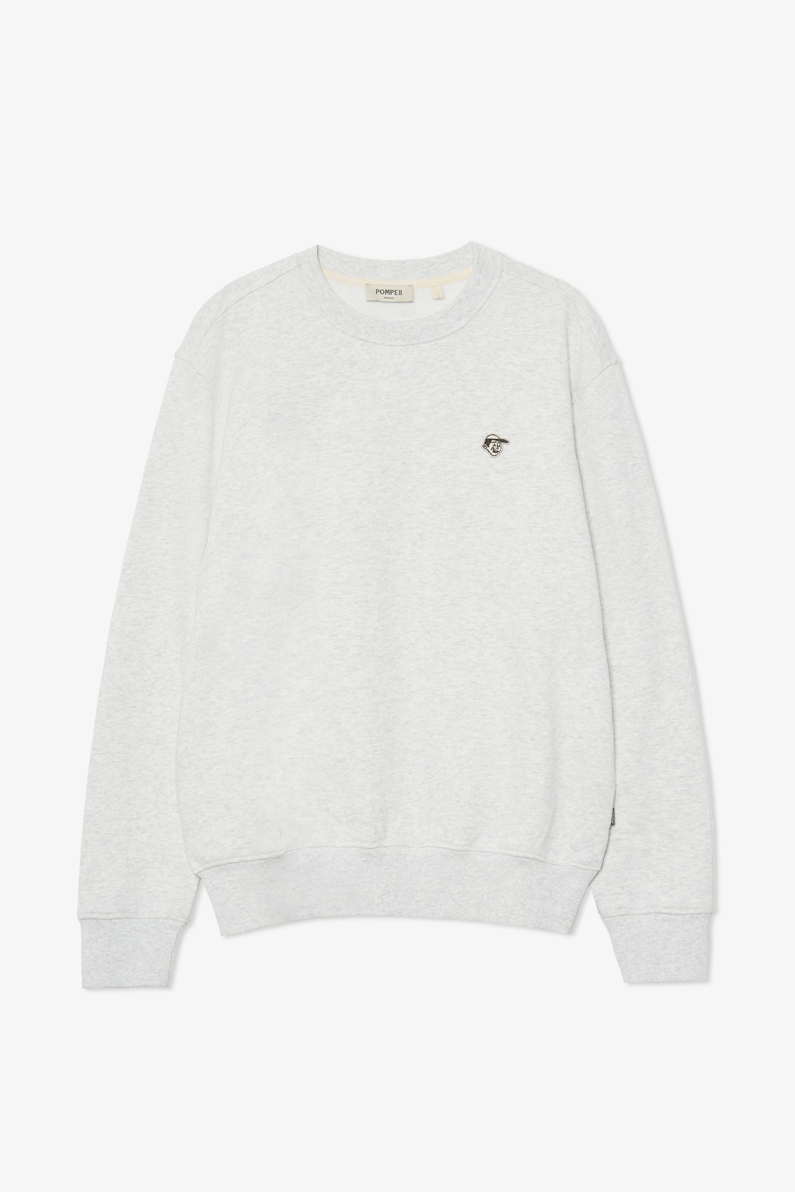 EMILIO LIGHT GREY CREWNECK