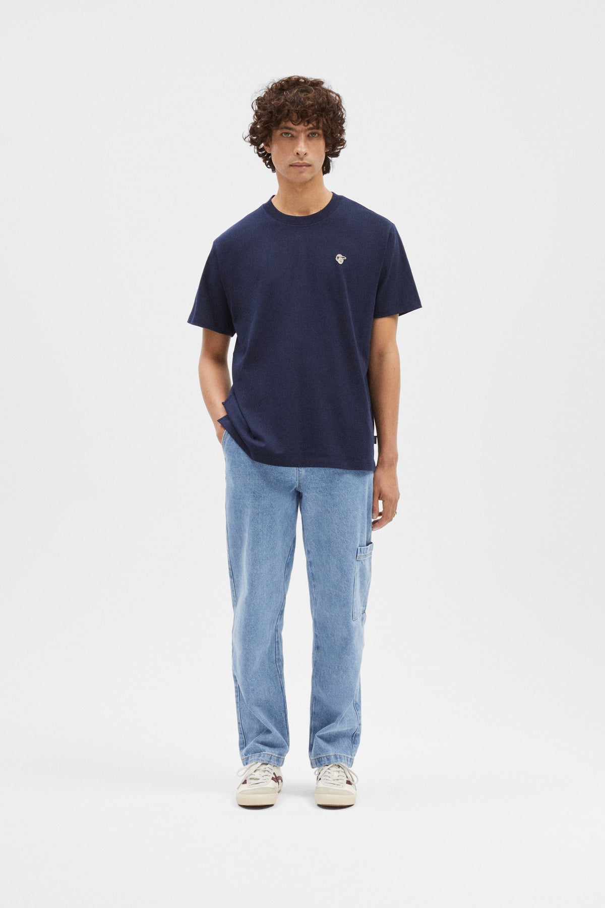 NAVY EMILIO TEE