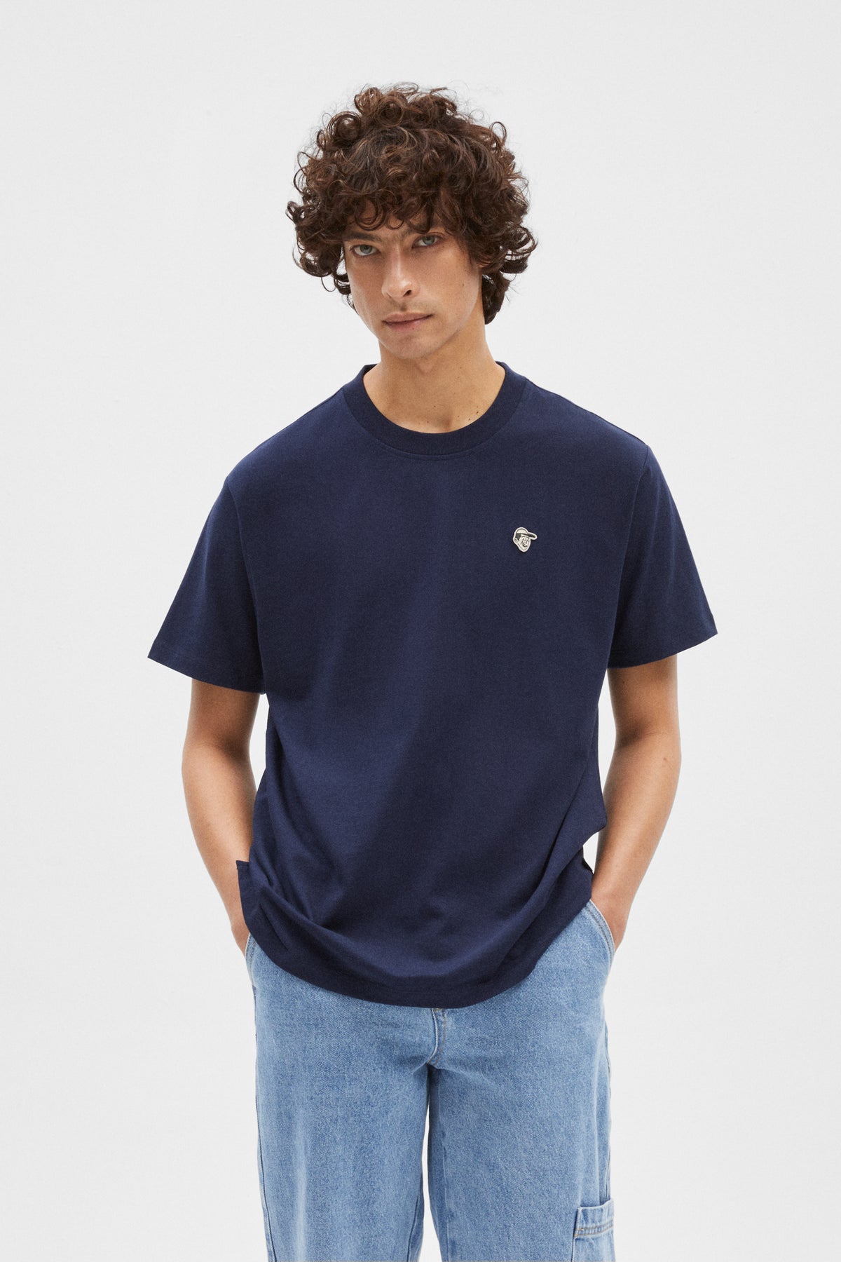 NAVY EMILIO TEE