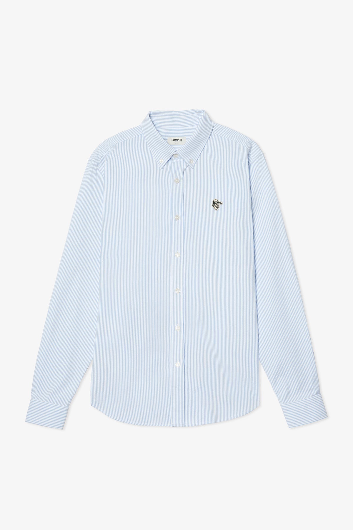 EMILIO SEERSUCKER LIGHT BLUE SHIRT