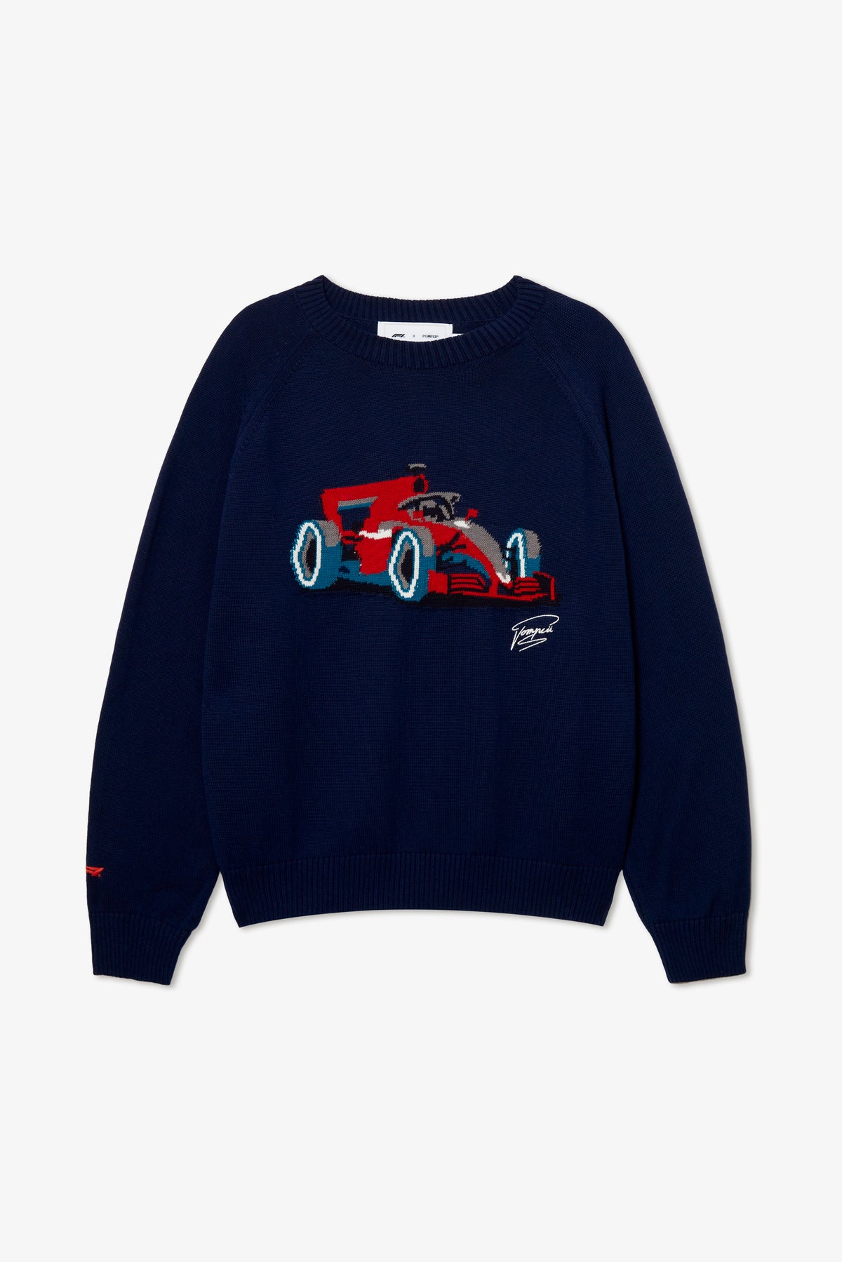 RACING KNIT JUMPER