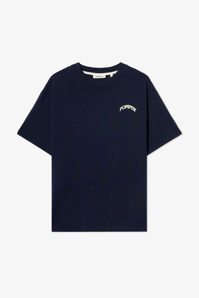 FOUNTAIN NAVY REGULAR GRAPHIC TEE